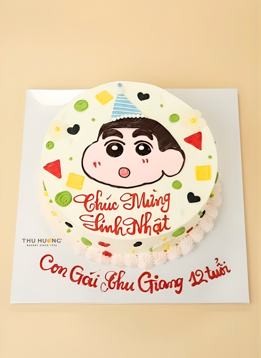 B&aacute;nh Sinh Nhật Shin Cậu B&eacute; B&uacute;t Ch&igrave;